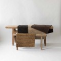 Dywanik z konopi Sumak 60x90, czarny - Tell Me More
