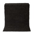 Chodnik z konopi Sumak 80x300, czarny - Tell Me More