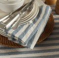 Serwetki materiałowe w paski Riviera Azur, 4-pak - Himla