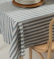 Obrus w paski Riviera Azur, 145x250 - Himla