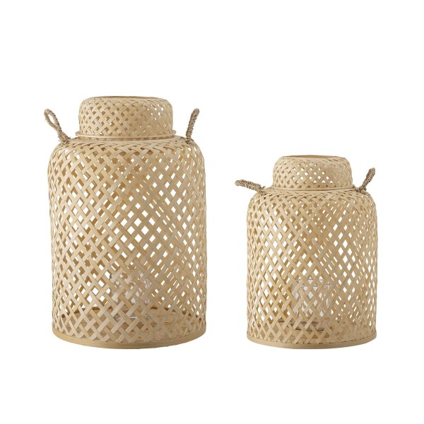 Large hanging bamboo lantern Musu - Bloomingville