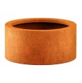 Donica corten okrągła Circulo 60x30 - Decorti