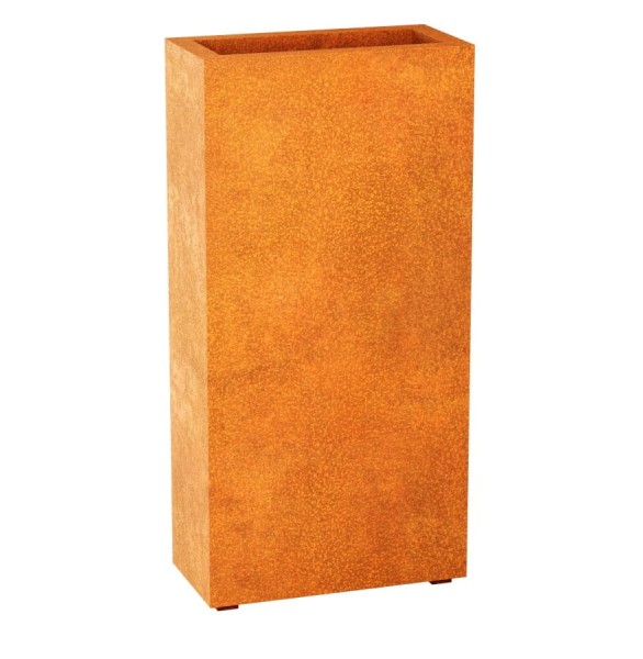 Donica wąska wysoka corten Estrecho 60x30x120 - Decorti
