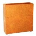 Donica wąska wysoka corten Estrecho 90x30x90 - Decorti