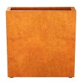 Donica wąska wysoka corten Estrecho 90x30x90 - Decorti