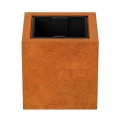 Donica cortenowa z wkładem Depo 45x45x45 - Decorti