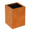 Donica cortenowa z wkładem Depo 45x45x60 - Decorti