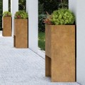 Donica ogrodowa z cortenu Planta 30x90x80 - Decorti