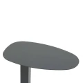 Mały metalowy stolik ogrodowy Venuzia Graphite - Hesperide