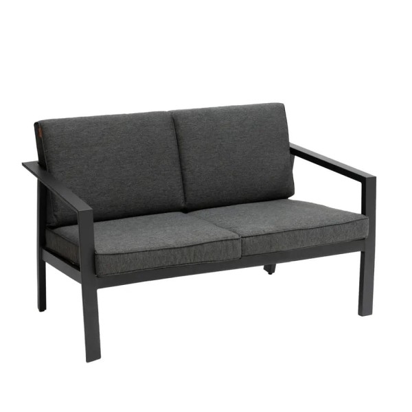 Sofa na taras i balkon Pavane, grafitowa - Hesperide