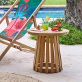 Stolik kawowy na balkon Osuna 50, z drewna akacji - Hesperide