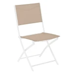 Krzesła składane ogrodowe Modula, 4 szt, linen white - Hesperide