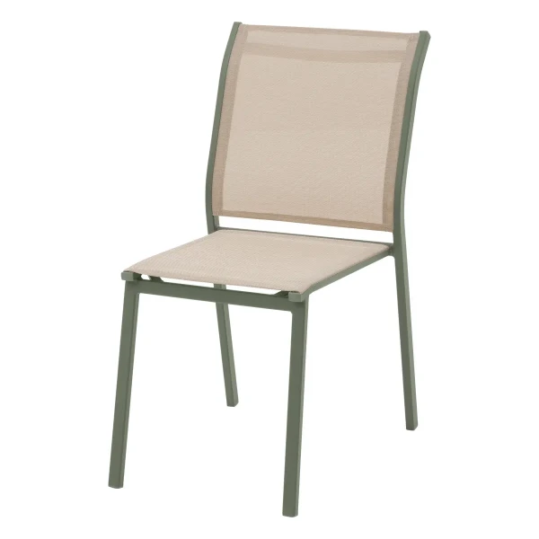 Krzesło ogrodowe sztaplowane Essentia, Linen Laurel - Hesperide