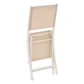 Krzesła ogrodowe składane Essentia, 4 szt, Linen Clay - Hesperide