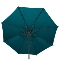 Parasol ogrodowy okrągły odchylany Loompa 3 m, niebieski - Hesperide
