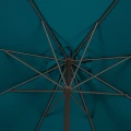 Parasol ogrodowy okrągły odchylany Loompa 3 m, niebieski - Hesperide