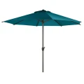Parasol ogrodowy okrągły odchylany Loompa 3 m, niebieski - Hesperide