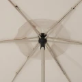 Parasol ogrodowy kwadratowy, Soya 2.5x2.5m, Clay Wheat - Hesperide