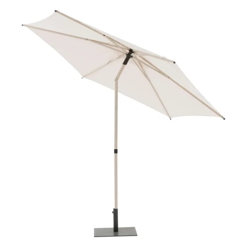 Parasol ogrodowy, Soya 2.7m okrągły odchylany, Clay Wheat - Hesperide