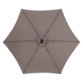 Parasol ogrodowy boczny, okrągły Manoa 3m, taupe - Hesperide