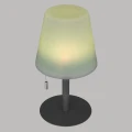 Lampa stołowa zewnętrzna USB, szara - Atmosphera