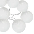 Girlanda ogrodowa solarna kule LED, 335cm, 10 białych kul - Atmosphera