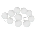 Girlanda ogrodowa solarna kule LED, 335cm, 10 białych kul - Atmosphera