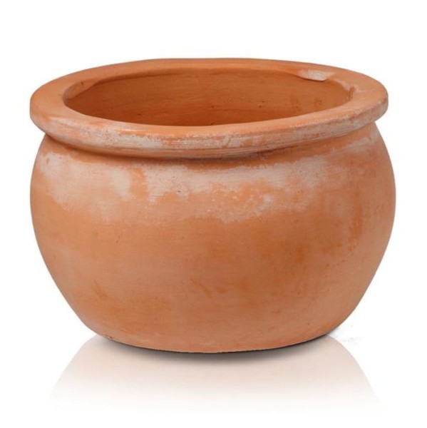 Ceramiczna donica ogrodowa niska Ø38 - Polnix
