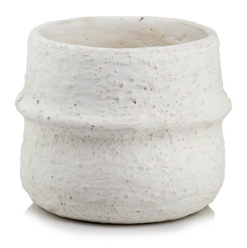 Ceramiczna osłonka doniczkowa Ø13, kremowa mat - Polnix
