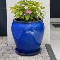Podstawka ceramiczna Ø32, kobaltowy niebieski - Polnix