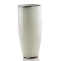 Donica ceramiczna wysoka 70, kremowa - Polnix
