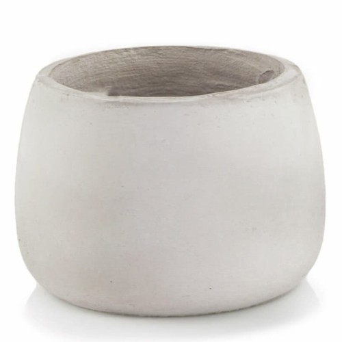 Donica misa z włókna ceramicznego Ø47, jasny szary - Polnix