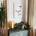 Osłonka ceramiczna na karbowanej nodze Ø19, beżowo-biała - Polnix