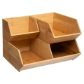 Organizer kuchenny na blat Bambou M, z bambusa - 5five