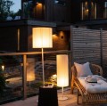 Lampa podłogowa zewnętrzna Baits 100 cm, beżowa - PR Home