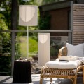 Lampa podłogowa zewnętrzna Baits 100 cm, beżowa - PR Home