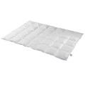 Kołdra z puchu gęsiego 200x200 Luna Light, satyna, 100% puch, letnia - Notte