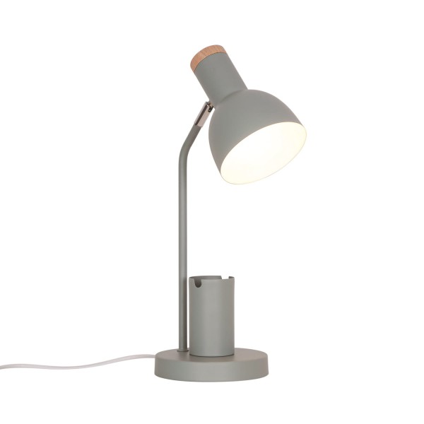 Lampka biurkowa z uchwytem na telefon Devone, Dusty Green - Nordlux