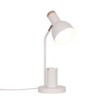 Lampka biurkowa z uchwytem na telefon Devone, biała - Nordlux