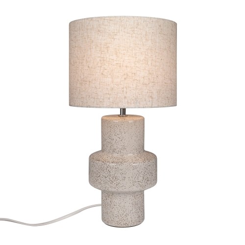 Lampa ceramiczna stołowa Dugan, beżowa - Nordlux