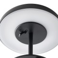 Lampa stołowa solarna Elmer, czarna - Nordlux