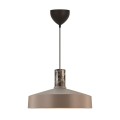 Nowoczesna lampa wisząca z oprawą z marmuru Elvas, brązowa - Nordlux