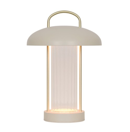 Przenośna lampka stołowa Mirano, beżowa - Nordlux