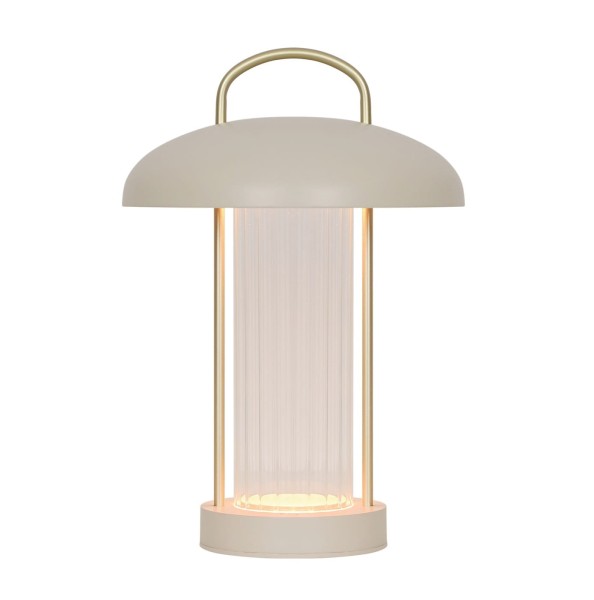 Przenośna lampka stołowa Mirano, beżowa - Nordlux