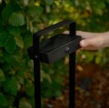 Ogrodowa lampa solarna z czujnikiem ruchu Saulio Solar, czarna - Nordlux