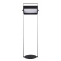 Ogrodowa lampa solarna z czujnikiem ruchu Saulio Solar, czarna - Nordlux