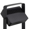 Ogrodowa lampa solarna z czujnikiem ruchu Saulio Solar, czarna - Nordlux