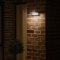 Kinkiet solarny z czujnikiem ruchu Saulio Solar, czarny - Nordlux
