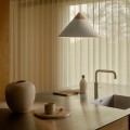 Lampa wisząca stożkowy klosz Kinto, biała - DFTP by Nordlux