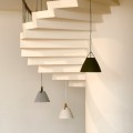 Designerska lampa wisząca Strap 27, czarna - DFTP by Nordlux